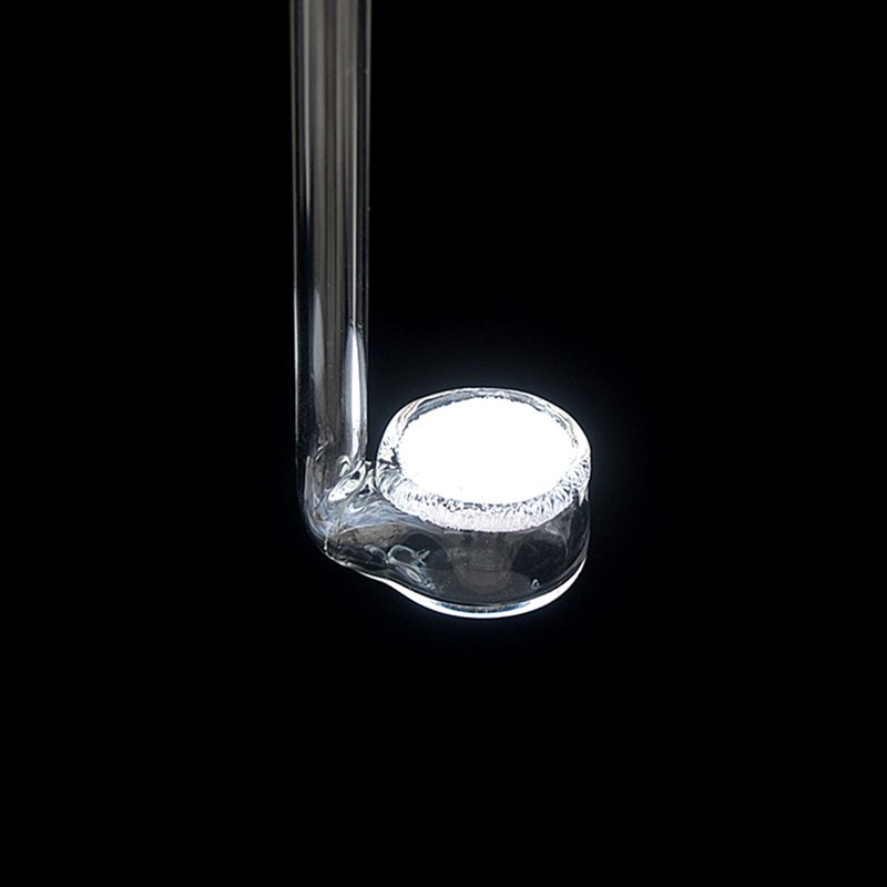 直形弯头气体洗涤器G2 30-50微米砂芯曝气棒玻璃分散器具导气管