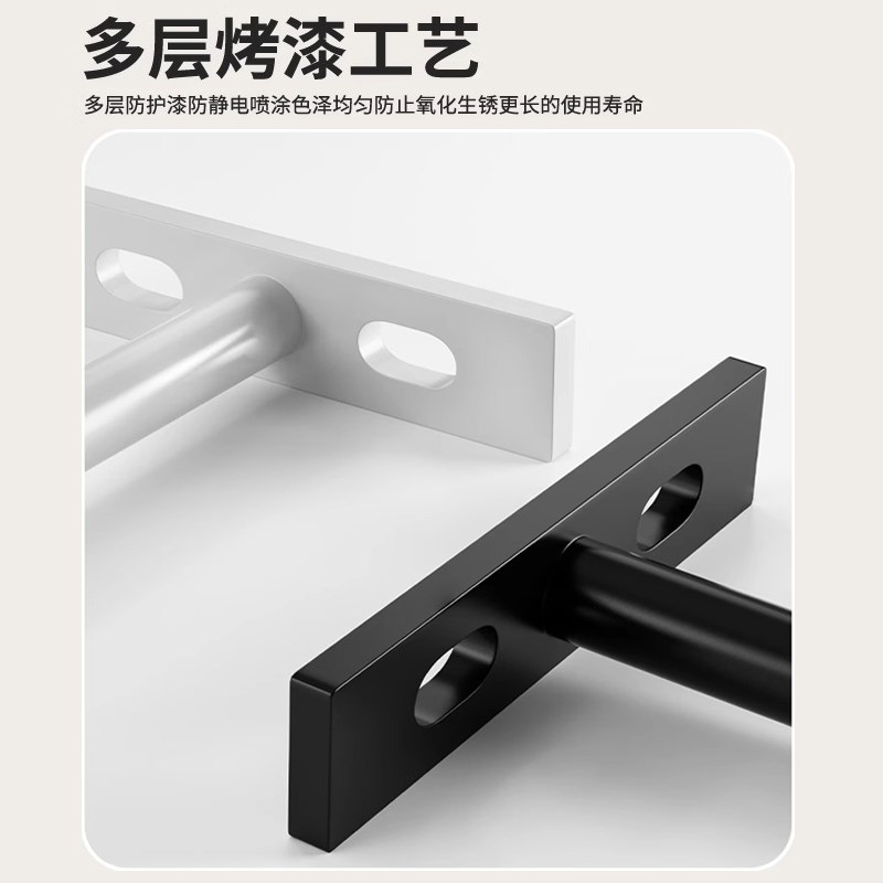 墙壁悬空置物架打孔强力承重层板书架支架五金配件大全隐形层板托