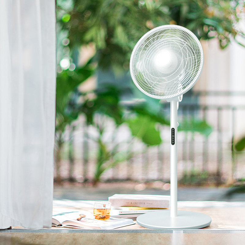 沃牧电风扇落地扇循环扇家用宿舍小型台式立式风扇大风力夏天遥控