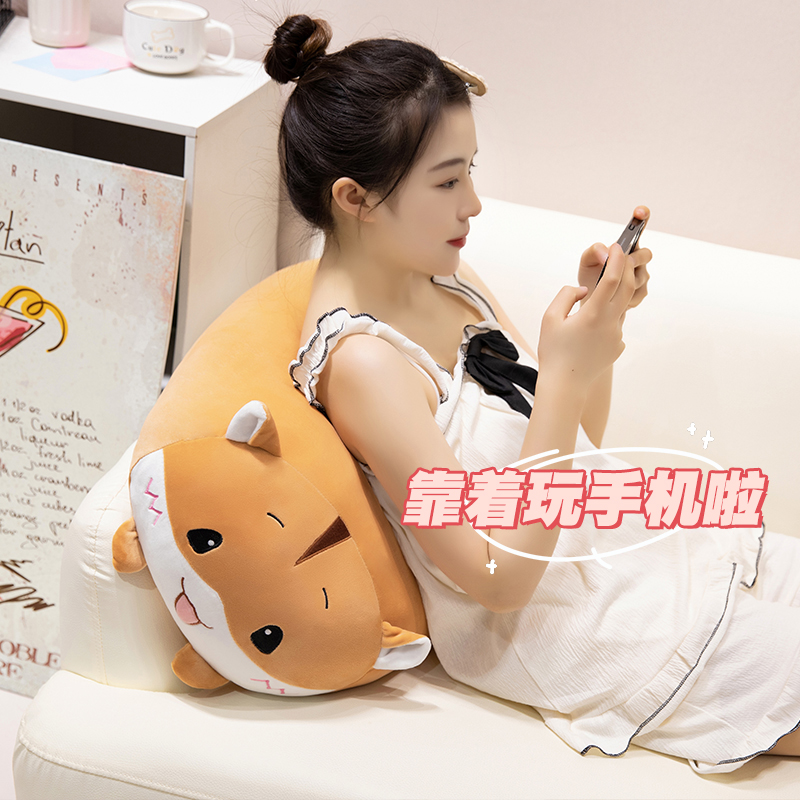 可爱玩偶公仔娃娃抱枕睡觉床上软靠枕毛绒玩具可拆洗枕头男生女生