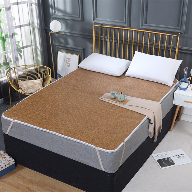 冬夏两用床垫加厚凉席1.0/1.1/1.3/1.4m学生宿舍0.9单人1米宽床褥
