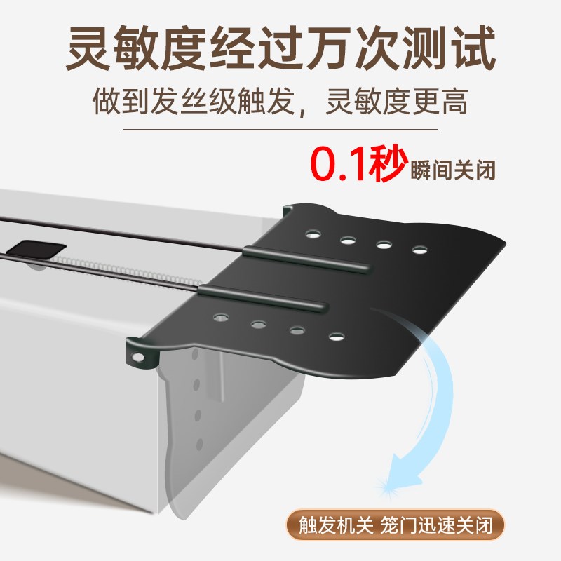 老鼠笼捕鼠笼子粘鼠板沾鼠老鼠夹大老鼠扑捉器灭抓驱超强室内家用