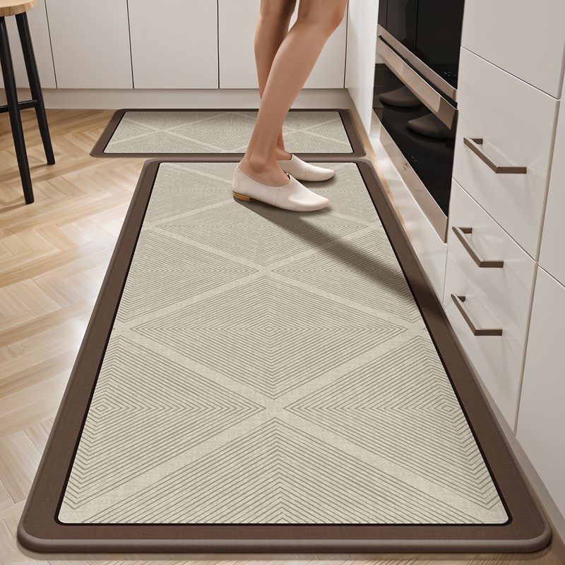 厨房地垫防滑防油可擦免洗吸水吸油垫耐脏脚垫2025新款地毯垫