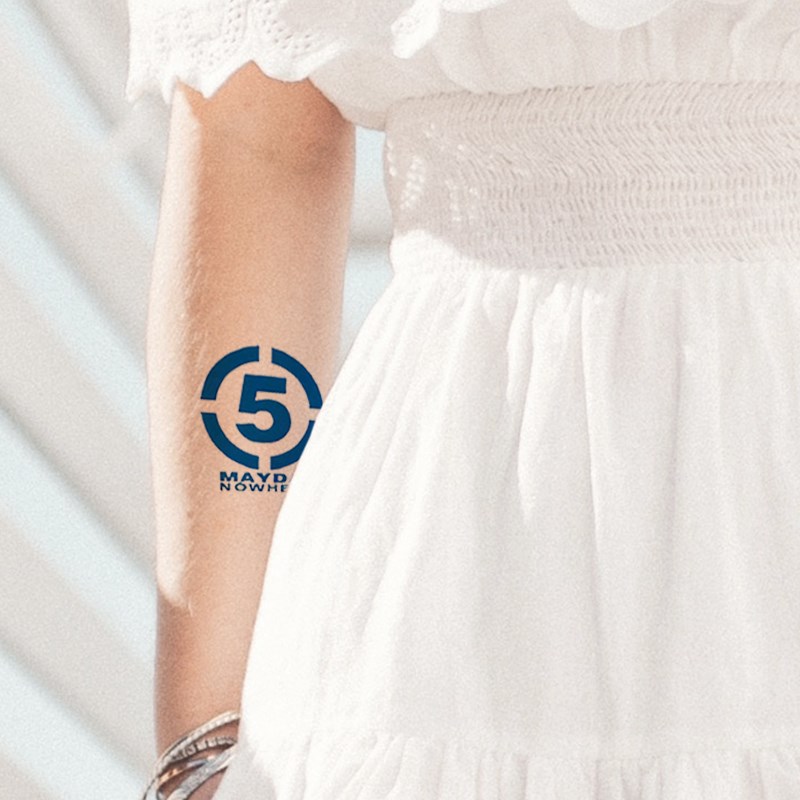 五月天5525演唱会纹身贴闪粉脸贴阿信好好想见到你荧光棒应援贴纸