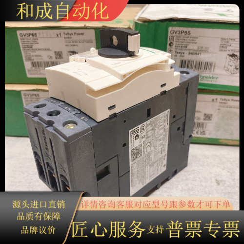 马达开关断路器 GV3P65 电动机保护器  法国制造