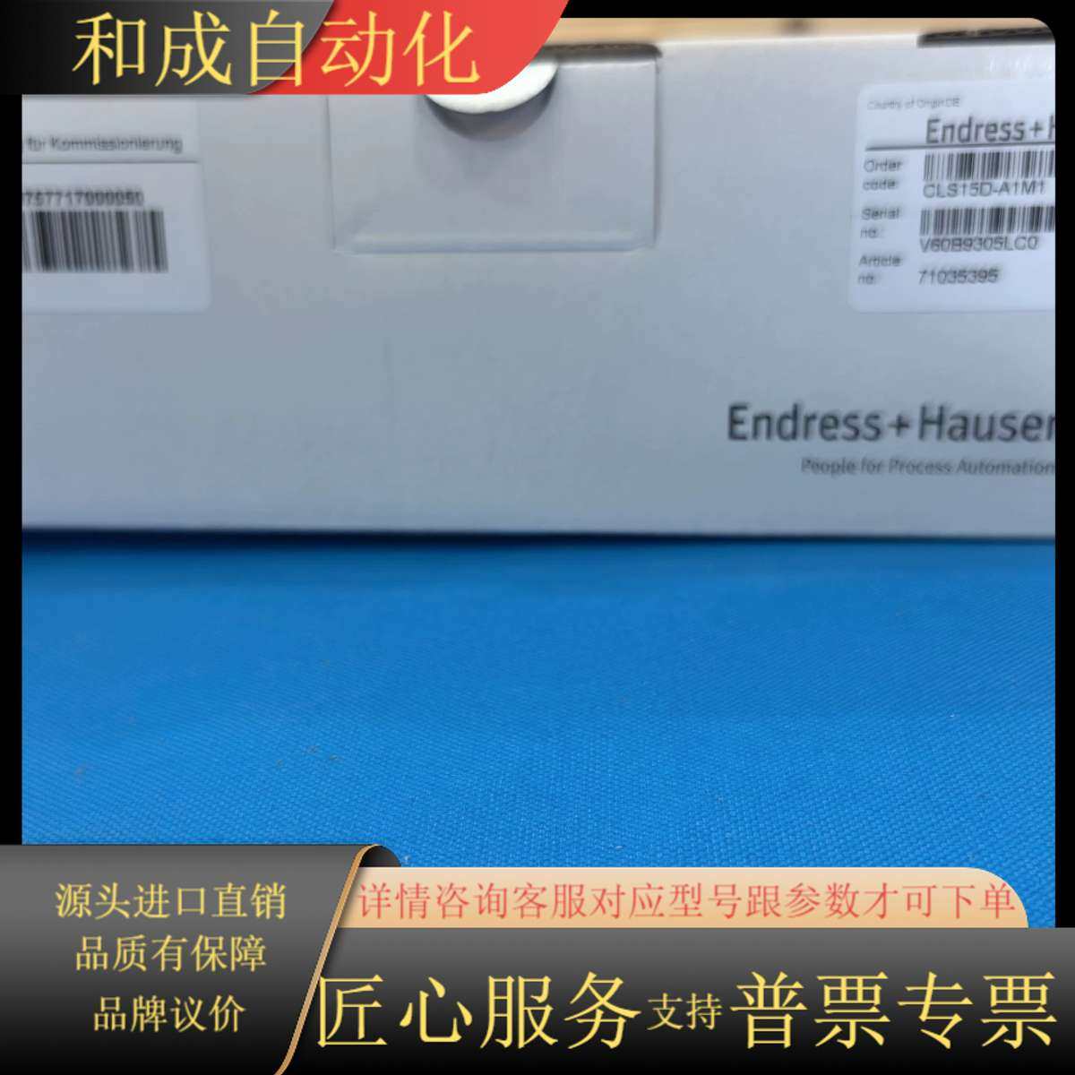 出EndressHauser CLS15D-A1M1电导率