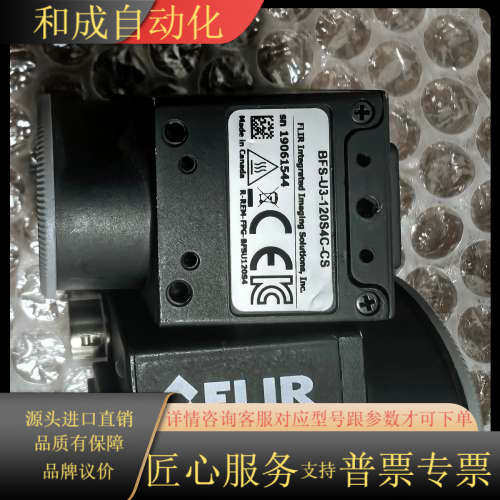 FLIR灰点工业相机，型号BFS-U3-120S4C-CS，