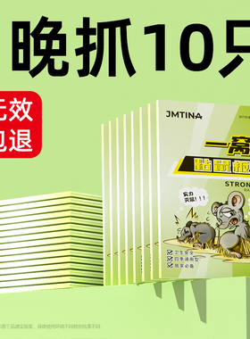强力胶水老鼠粘加大加厚粘鼠板大老鼠贴超强家用神器一窝端黏鼠板