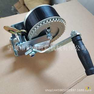 1000LBS织带手摇绞车 供应1200LBS 手摇绞盘 手动绞盘 ?绞盘