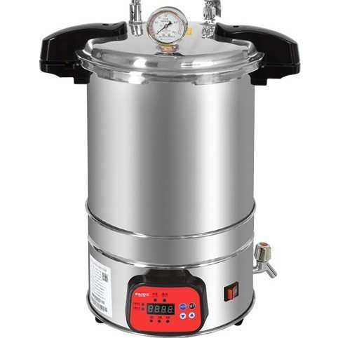 浙江赛德LHS-8B手提式压力蒸汽灭菌锅实验室消毒锅定时数控灭菌锅