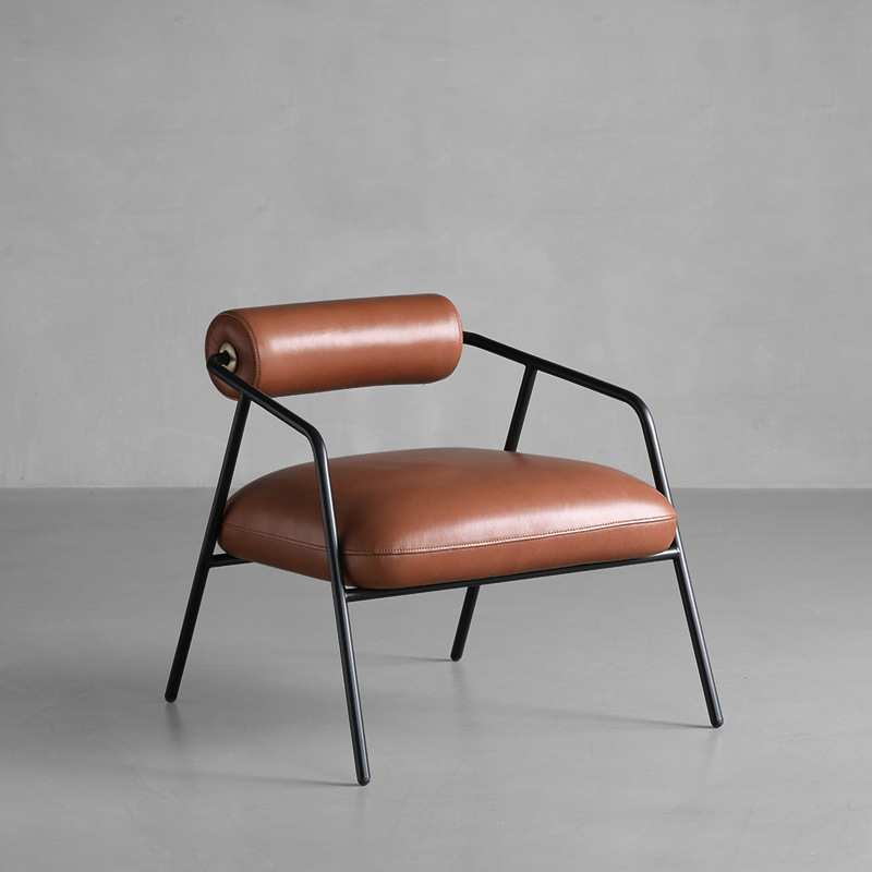 极简风格简约意式轻奢懒人单人沙发椅子后现代创意家用客厅休闲椅