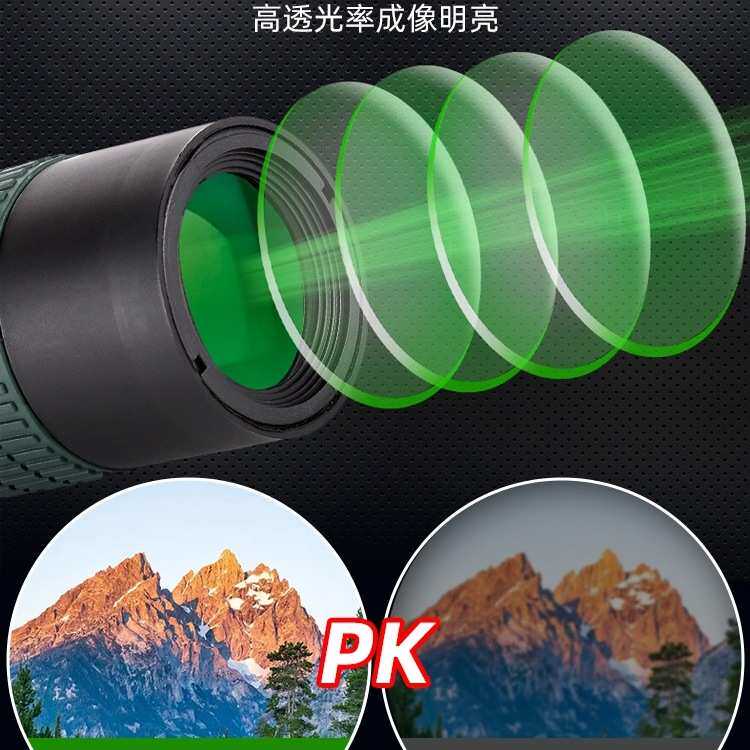 单筒望远镜变倍高倍高清专业级日夜便携式户外手持观赛手机演唱会