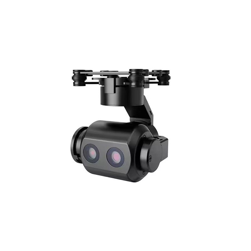 CGTD055微型三轴双可见光稳像吊舱可见光CMOS传感器1080p目标识别