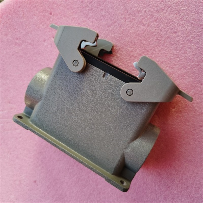 HARTING连接器09300160271双扣高底座HAN-16B-ASG2-QB-29浩亭原装