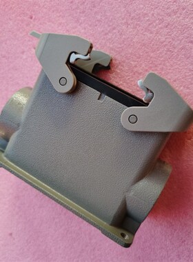 HARTING连接器09300160271双扣高底座HAN-16B-ASG2-QB-29浩亭原装