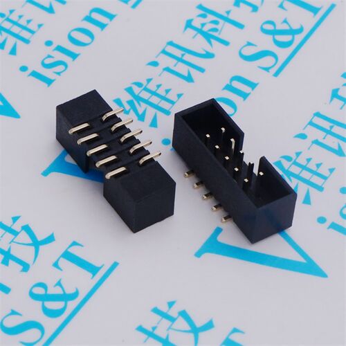 DC3 贴片 2.0MM 10P 20P 40P 简牛 简易牛角座 SMD