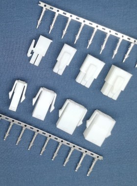 伺服线束胶壳 FL4.14间距 2P、,2*2P、2*3P、3*3P公母壳 白色