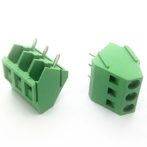 KF103 2P 3P 5.0MM 螺钉式 PCB 接线端子 GX103 DG103-3P 可拼接