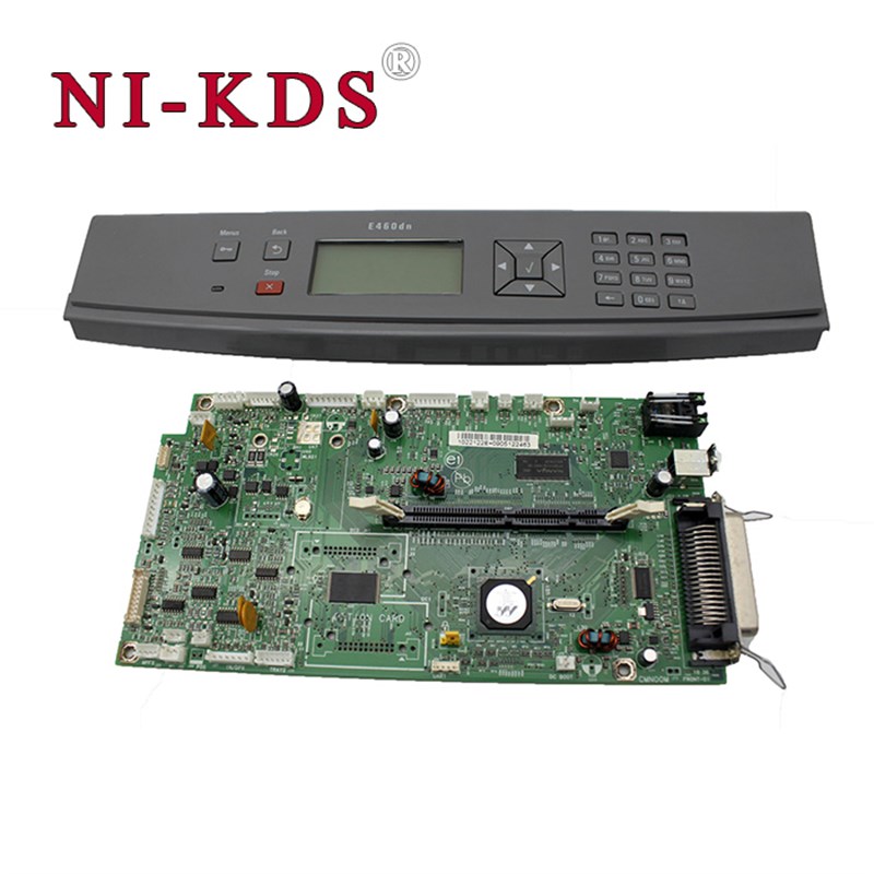 适用利盟E460主板+面板 E460打印机接口板+面板 一套 单买