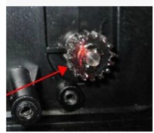 TSC TTP 244 243E 343E 244 碳带齿轮 齿轮箱TSC配件 齿轮组配件