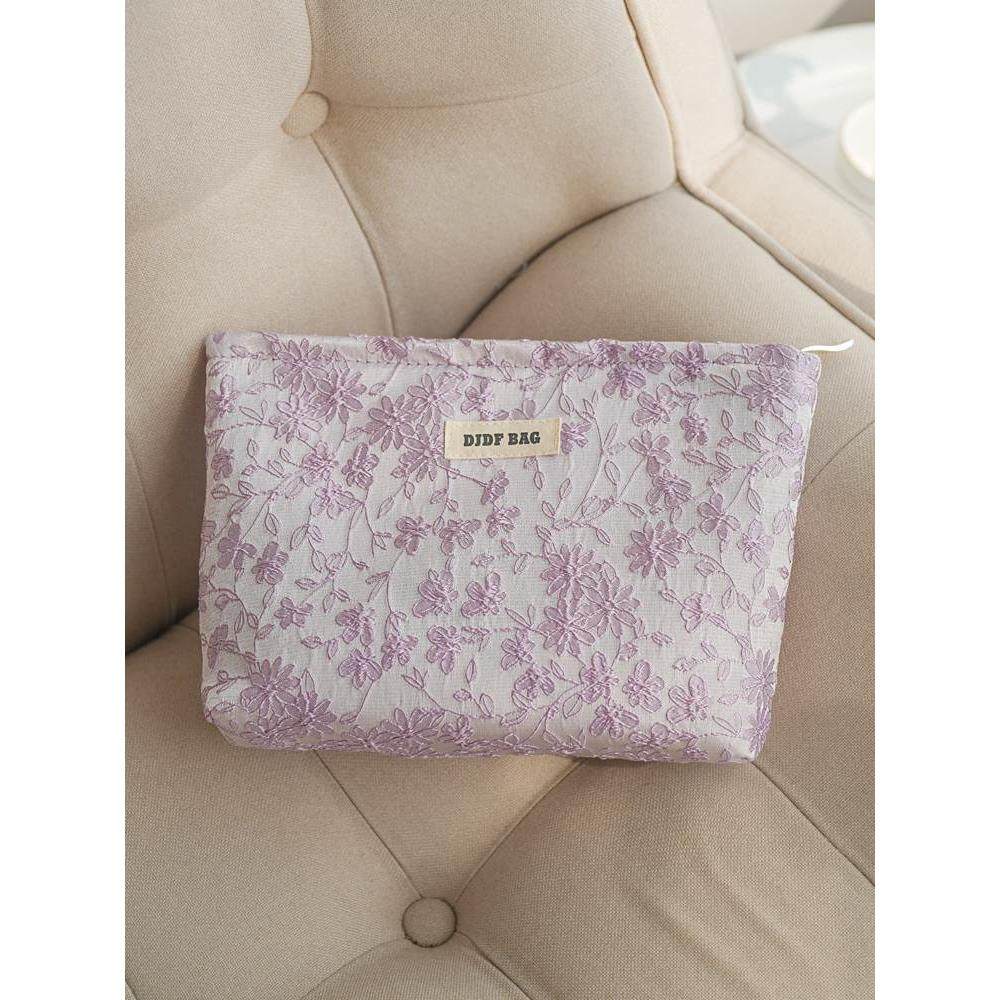 日系ins超火化妆包大容量收纳袋口红化妆品便携洗漱包小香风2024,电动车/配件/交通工具,电动车锁,淘宝优惠券,粉丝福利购,淘宝优惠卷