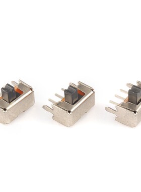 SK12D07 两档拨动开关 1P2T 侧拨 SK12D07VG 2/3/4/5/6 侧面 开关