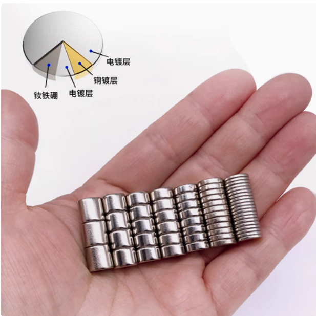 磁铁贴片圆形强力磁铁钕铁硼吸铁石强磁力磁吸冰箱贴磁性小磁石,电子元器件市场,吸铁石/磁铁/强磁/巴克球,淘宝优惠券,粉丝福利购,淘宝优惠卷