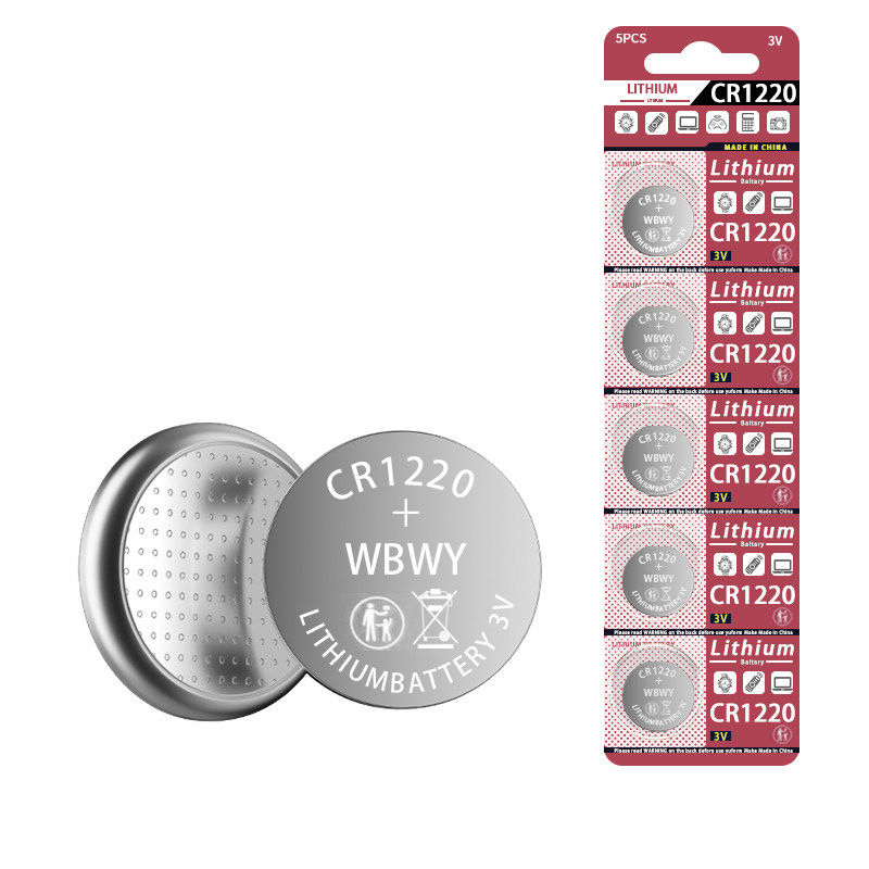 CR1220钮扣电池汽车遥控器监控相机主板录影机手表计算机3V锂电池,3C数码配件,纽扣电池,淘宝优惠券,粉丝福利购,淘宝优惠卷