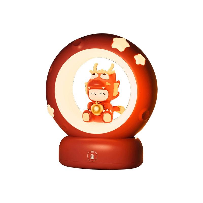 LED小夜灯充电式卧室床头睡眠台灯生日礼物女孩可爱夜光2024新款