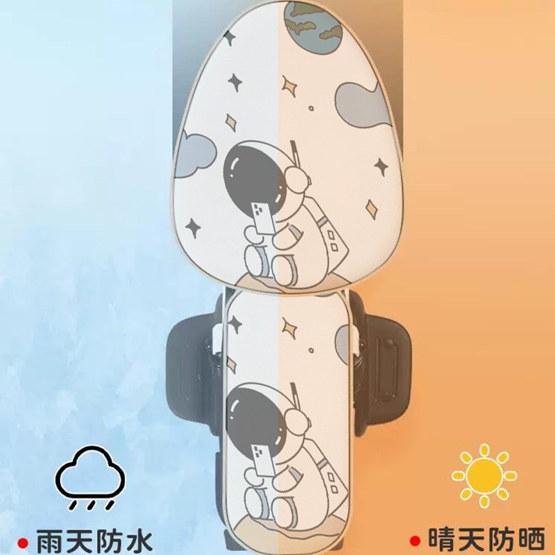 电动车防水座套夏季防晒隔热皮革电动自行车坐套四季通用新款