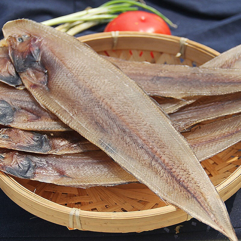 阳江特产龙利鱼干咸鱼小鱼干龙舌鱼海味干货淡口渔家自晒风干海鱼