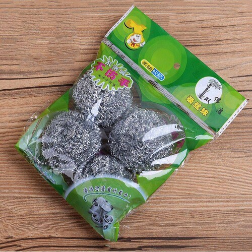 4只不锈钢钢丝球去垢去油污