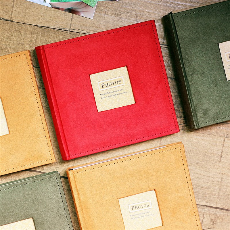 皮绒插页式相册毕业礼物纪念册家庭宝宝成长册可留言写字6寸200张