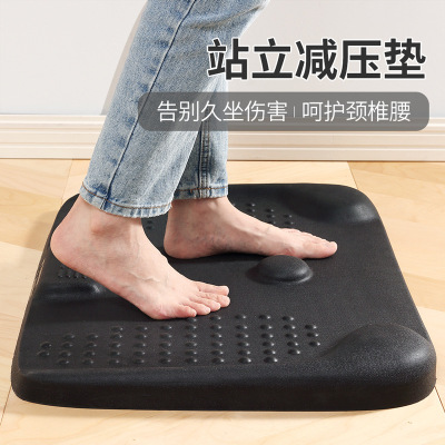 站立抗压抗疲劳地垫 办公室IT程序员教师厨房 按摩缓解小腿疲劳