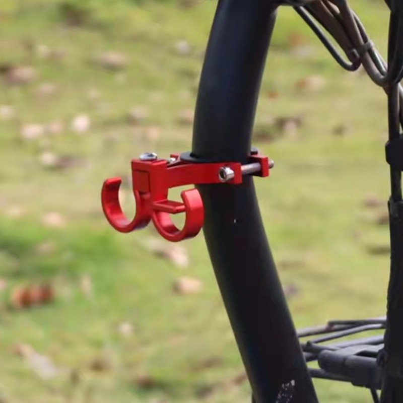 新款双头金属电动车挂钩摩托滑板单车前车把立杆保险杆挂物锁扣子