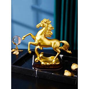 立即成功酒柜装饰金马饰品无障碍豪华高端家庭电视柜办公室桌面现