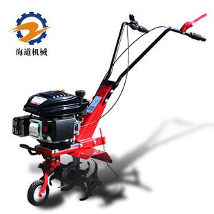 海道四行程小型耕耘机6马力松土机开沟机旋耕机农用多功能翻土除
