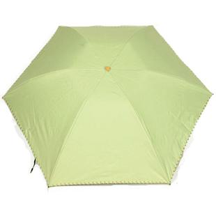 湾彩虹屋太阳伞防紫外线女神晴内雨两黑用胶防晒三6340折叠遮阳台