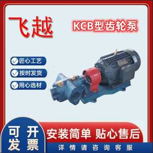 电动卧式 机械油植物油泵 KCB型齿轮泵 输油重油柴油泵 KCB齿轮式