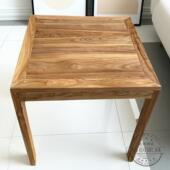 老榆木包边方桌中式 明清仿古做旧面馆原木四方桌子复古原实木餐桌