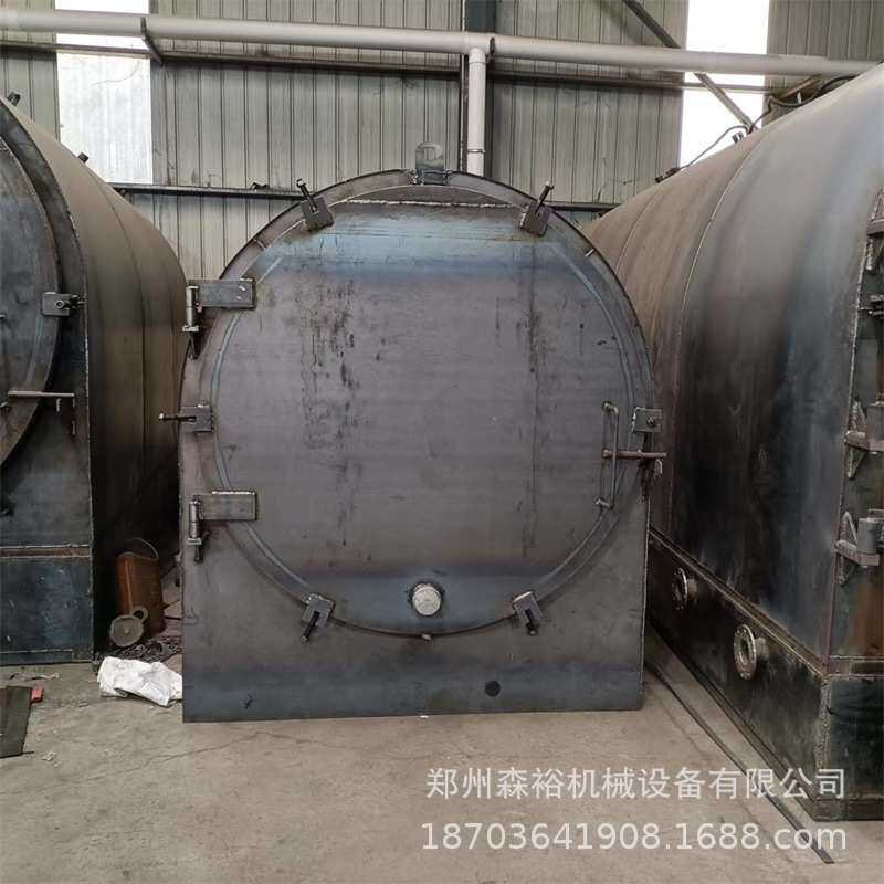 卧式木材木料烧炭机小型果木毛竹烧炭炉机器家用原木制烧烤碳机器