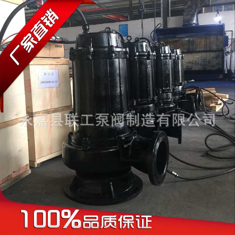 QW(WQ/YW/LW/GW无堵塞排污泵 潜水泵 防爆污水潜污泵排污