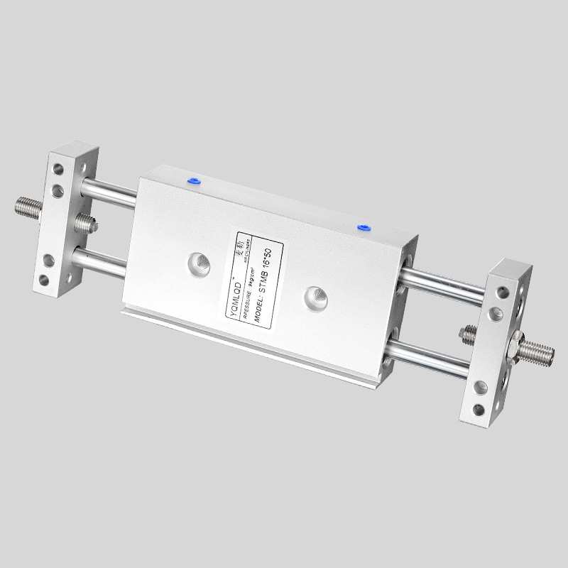 双杆双轴滑台气缸STMB20x25-50/75/100/125/150/175/200带磁/STMS