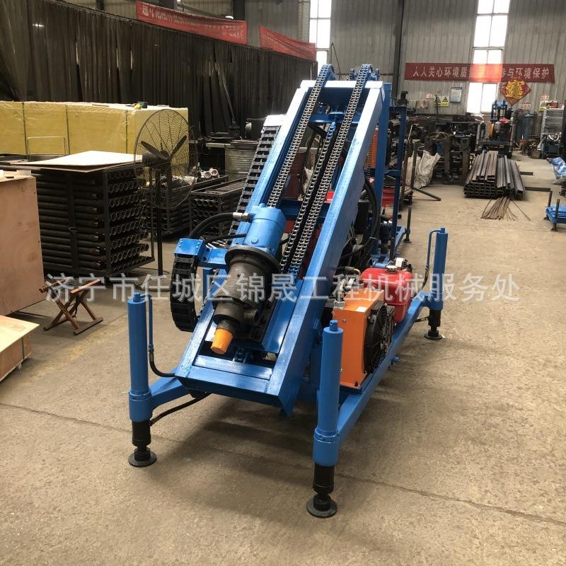 多角度钻孔机轮式水气两用钻井设备柴油液压款打井机气动岩石钻孔