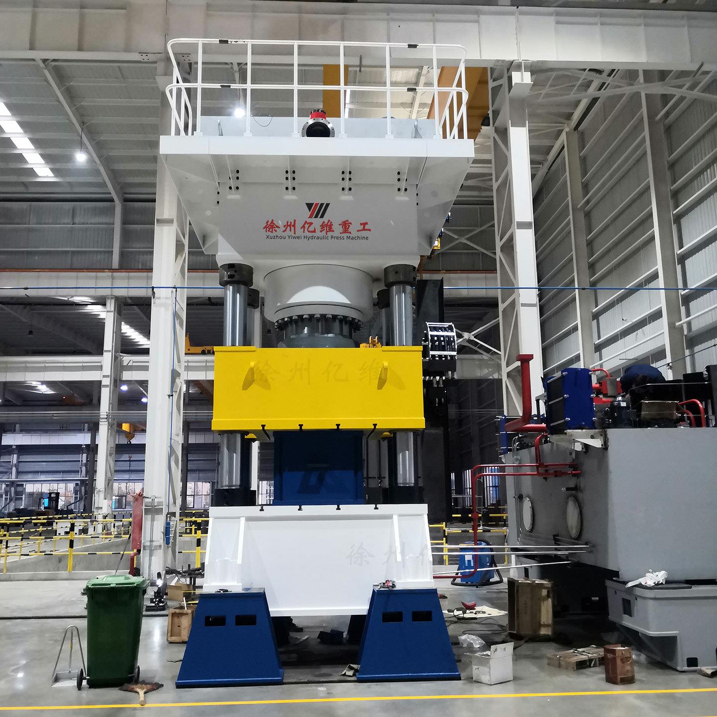 徐州亿维1800T法兰热锻成型液压机现货2000吨热模锻成型油压机