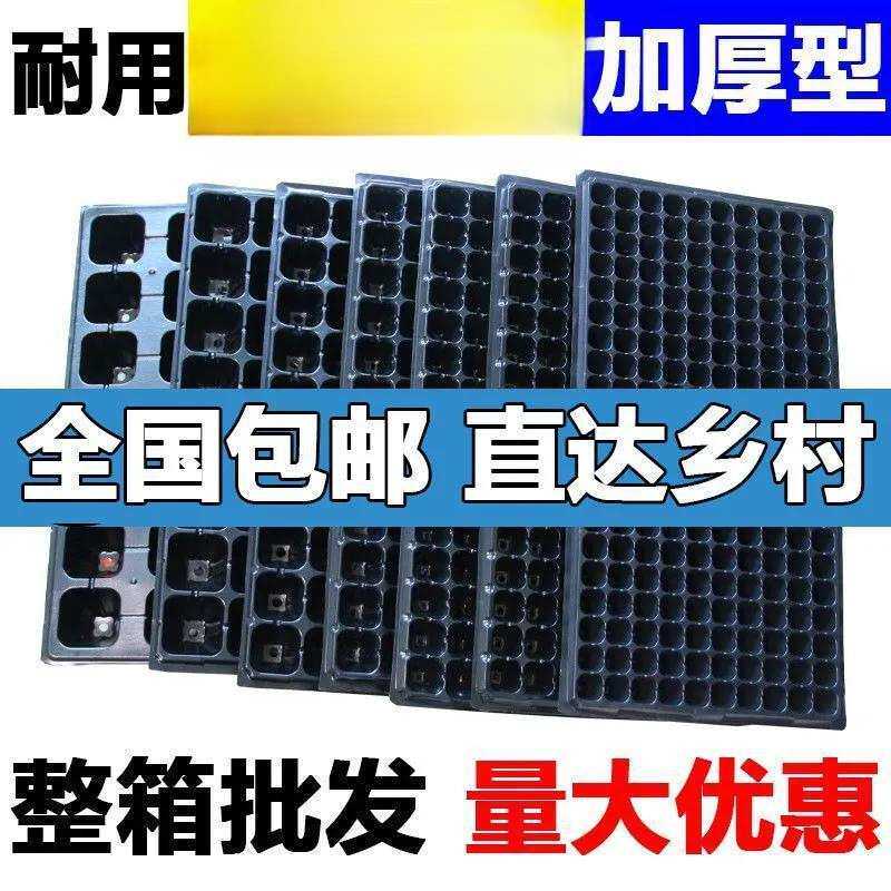 育苗盘穴盘整件 加厚育苗盆营养钵托盘辣椒西红柿蔬菜培育农用