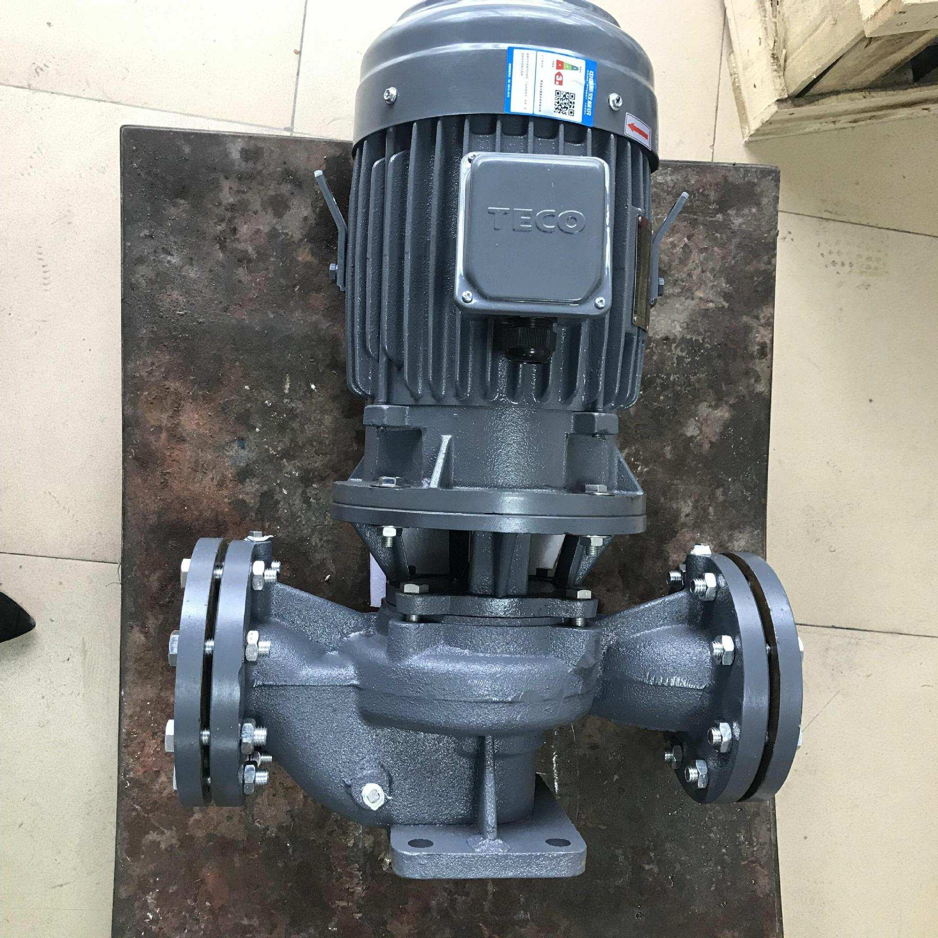 东元立式水泵TEGH112M1-2 5HP 3.7KW 2P 口径3寸 铸铁材质