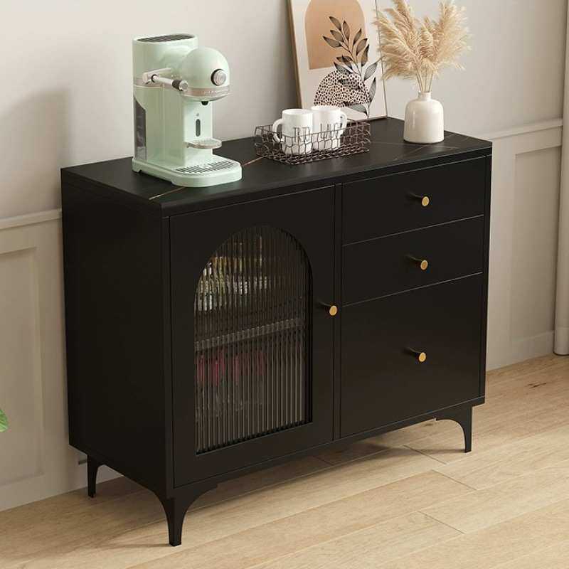 岩板餐边柜多功能茶水柜客厅复古风黑色厨房靠墙收纳储物柜吧台柜,鲜花速递/花卉仿真/绿植园艺,割草机/草坪机,淘宝优惠券,粉丝福利购,淘宝优惠卷