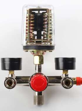 巴马调压支架400V气压开关总成可调压175PSI 380V空压机气泵配件