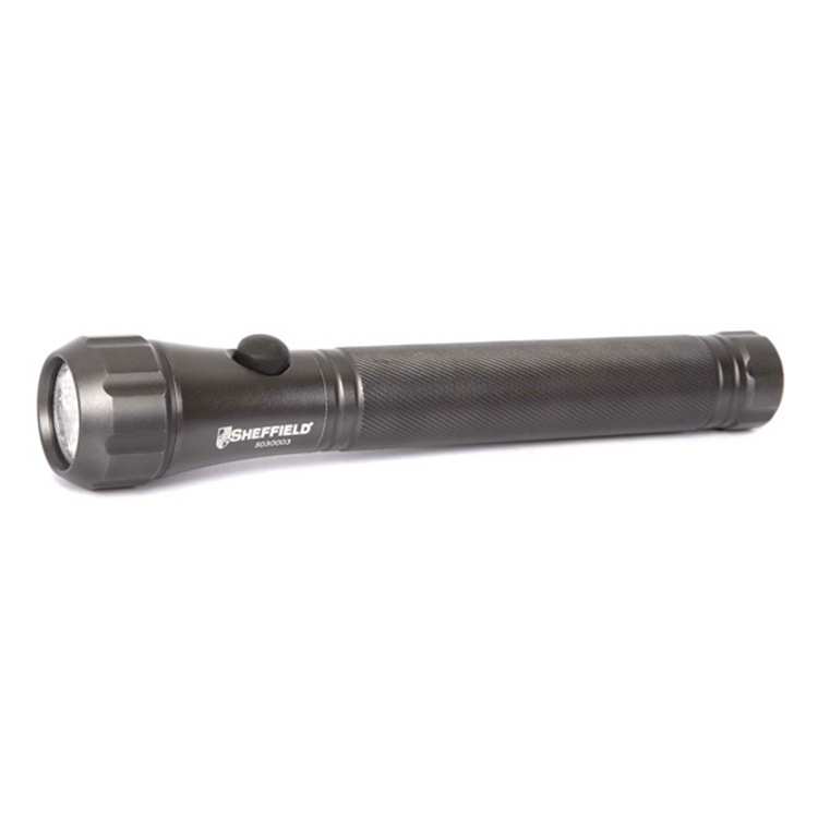 钢盾工具 9LED铝合金手电筒 小手电S030003 2节5号电池